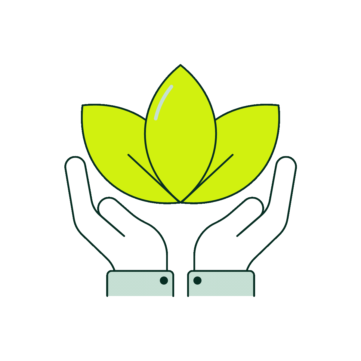 Environmental leadership icon